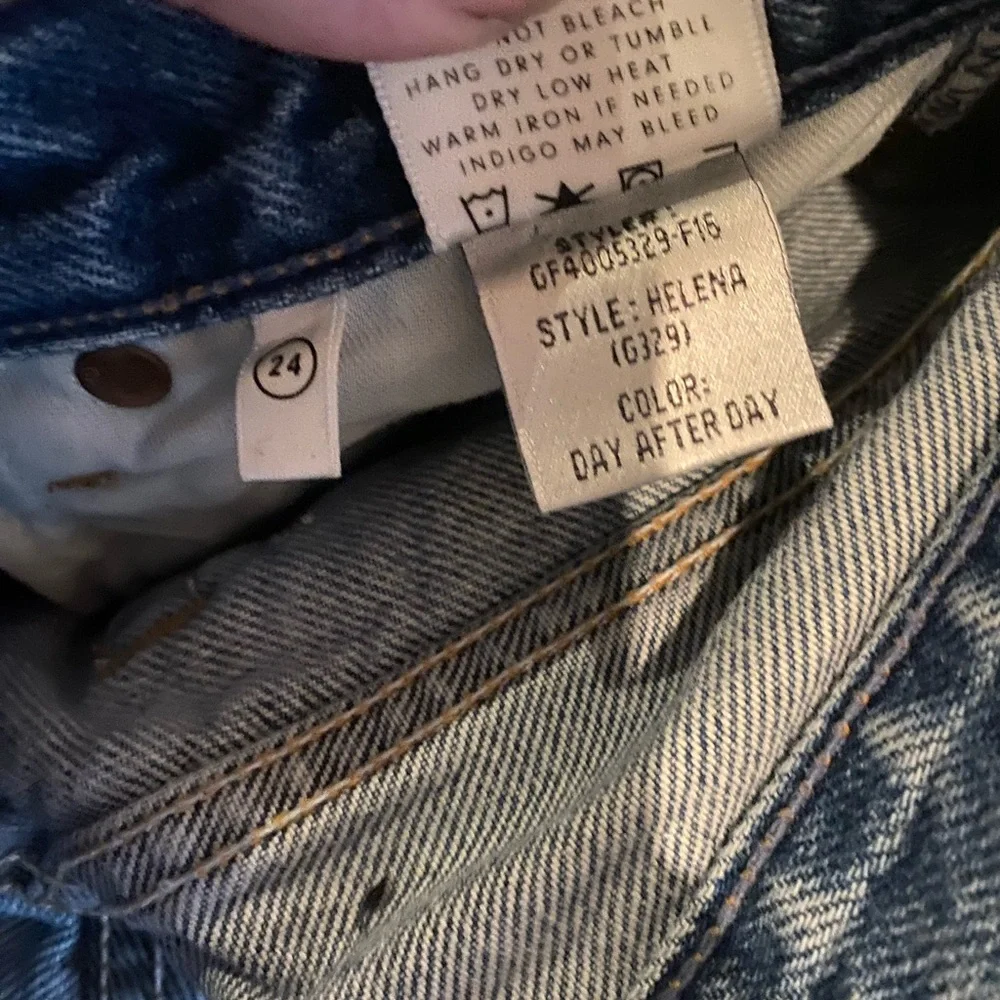 GRLFRND x Revolve Helena High Rise Straight Jean - Picture 10 of 12